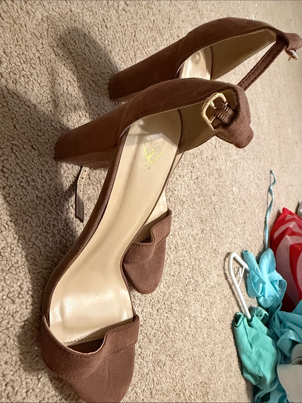 Women's Mauve Suede Slingback Heels - Elegant Everyday Style